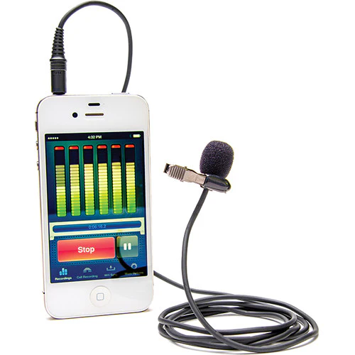 AZDEN LAVALIER LAPEL MIC FOR SMARTPHONES AND TABLETS (EX-503i) - Image 2
