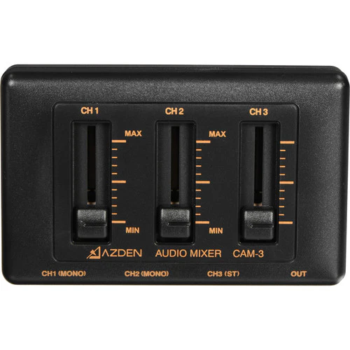 AZDEN MIC MIXER 3-CHANNEL (CAM-3)