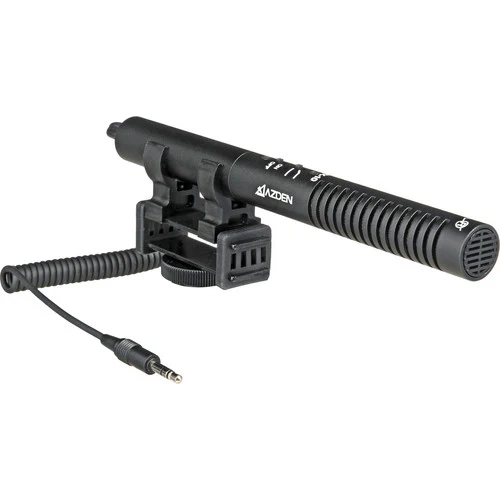 AZDEN SHOTGUN STEREO MIC W/SMH-X SHOCK MOUNT (SMX-10) - Image 2