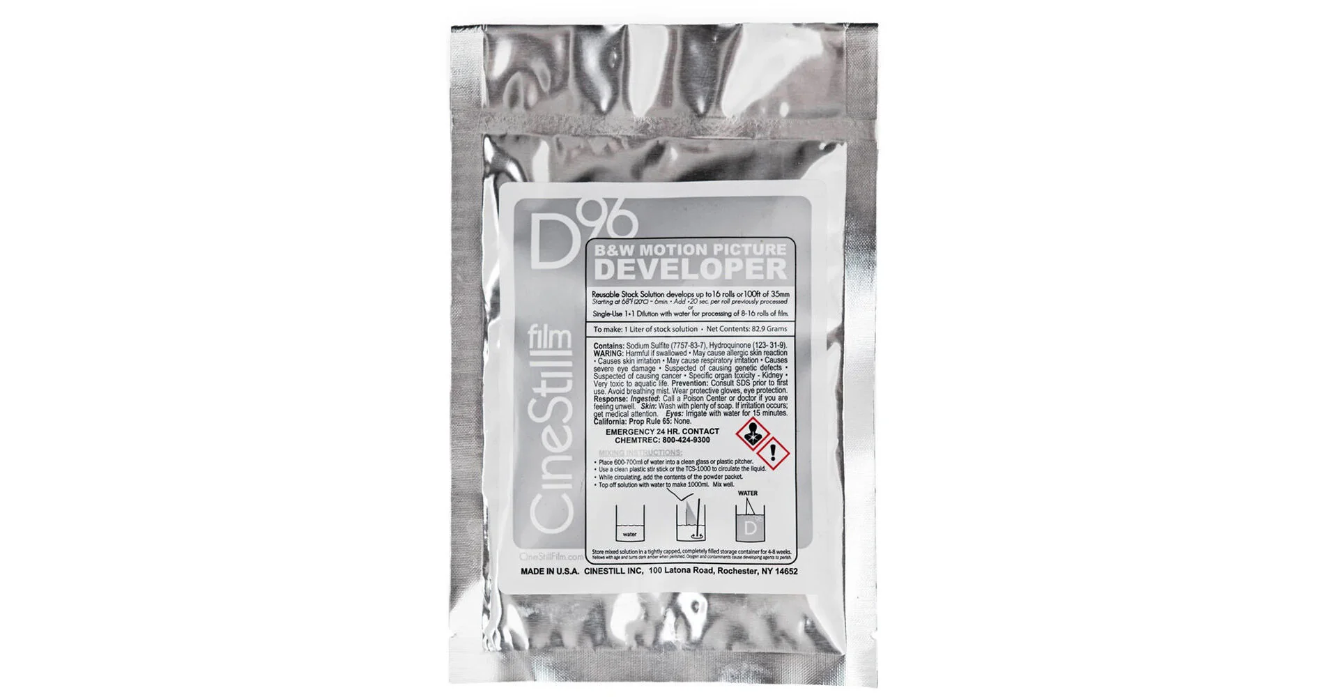 CineStill D96 B&W Film Developer Powder (to make 1L) - Image 2