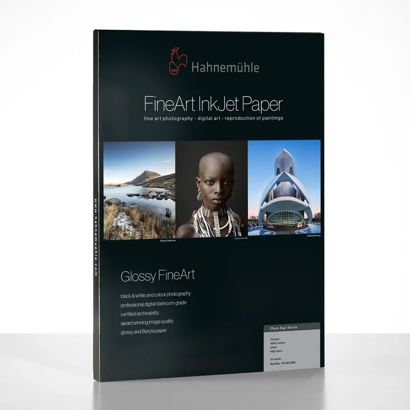 HAHNEMUHLE PHOTO RAG BARYTA 315GSM 8.5 x11