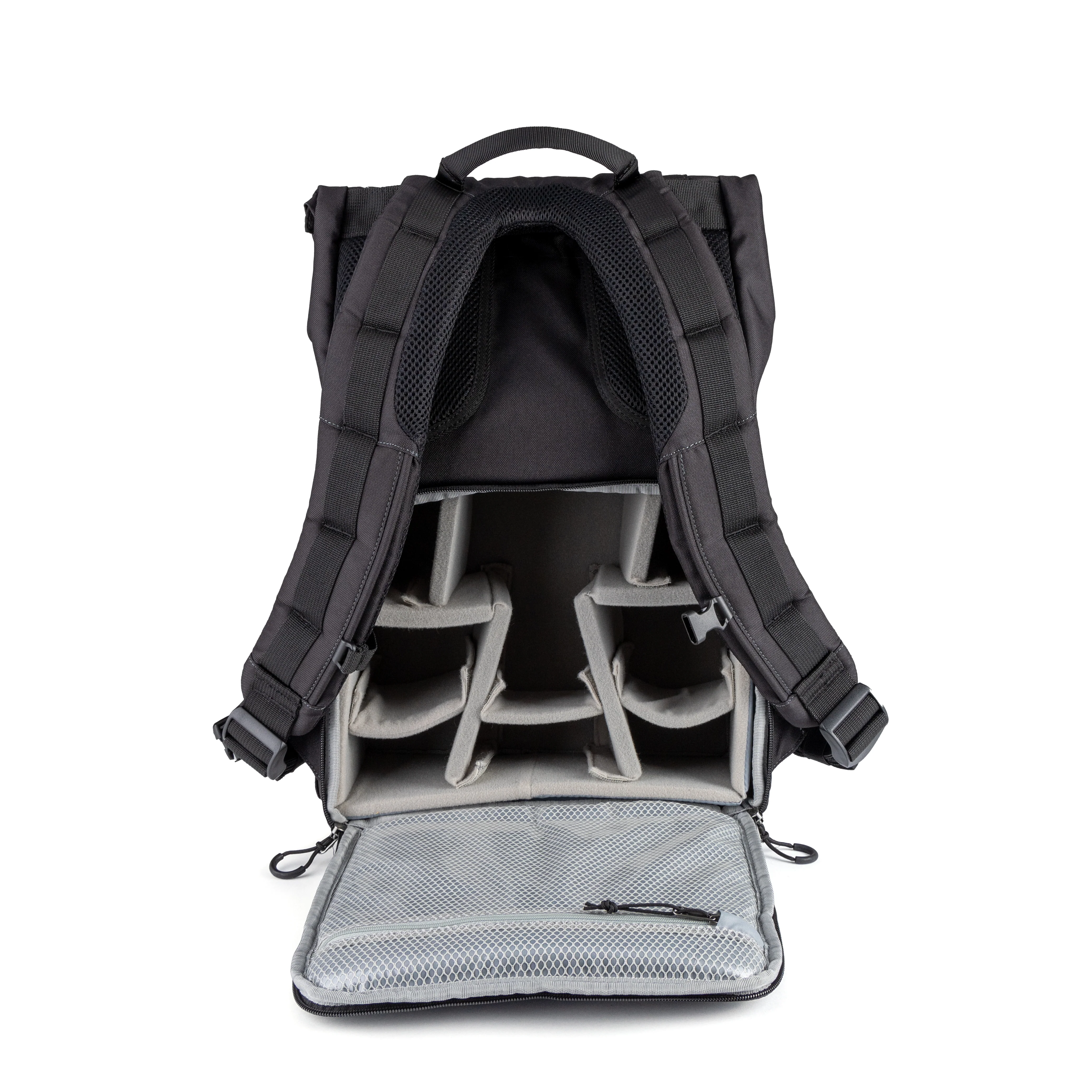 Jasper 2.0 Medium Rolltop Backpack (7.5 + 9 L Black) - Image 2