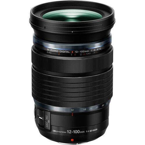 OM System M.Zuiko Digital ED 12-100mm f4 IS PRO Lens BLK