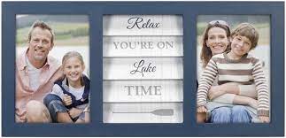 Malden International Designs 20289-257 2-Op 5X7 Lake Shutter, Dark Blue - Image 2