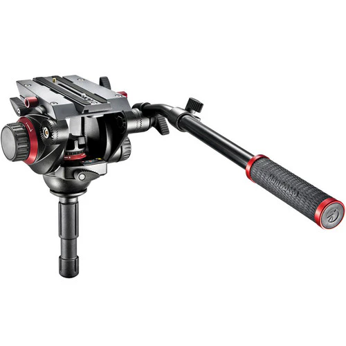 MANFROTTO 504HD FLUID VIDEO TRIPOD HEAD W/546B 2-STAGE LEGS - Image 2