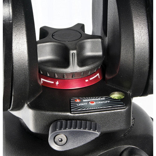 MANFROTTO 504HD FLUID VIDEO TRIPOD HEAD W/546B 2-STAGE LEGS - Image 3