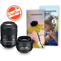NIKON MACRO/PORTRAIT NIKKOR KIT (85MM F/3.5 & 35MM F/1.8 LENSES)
