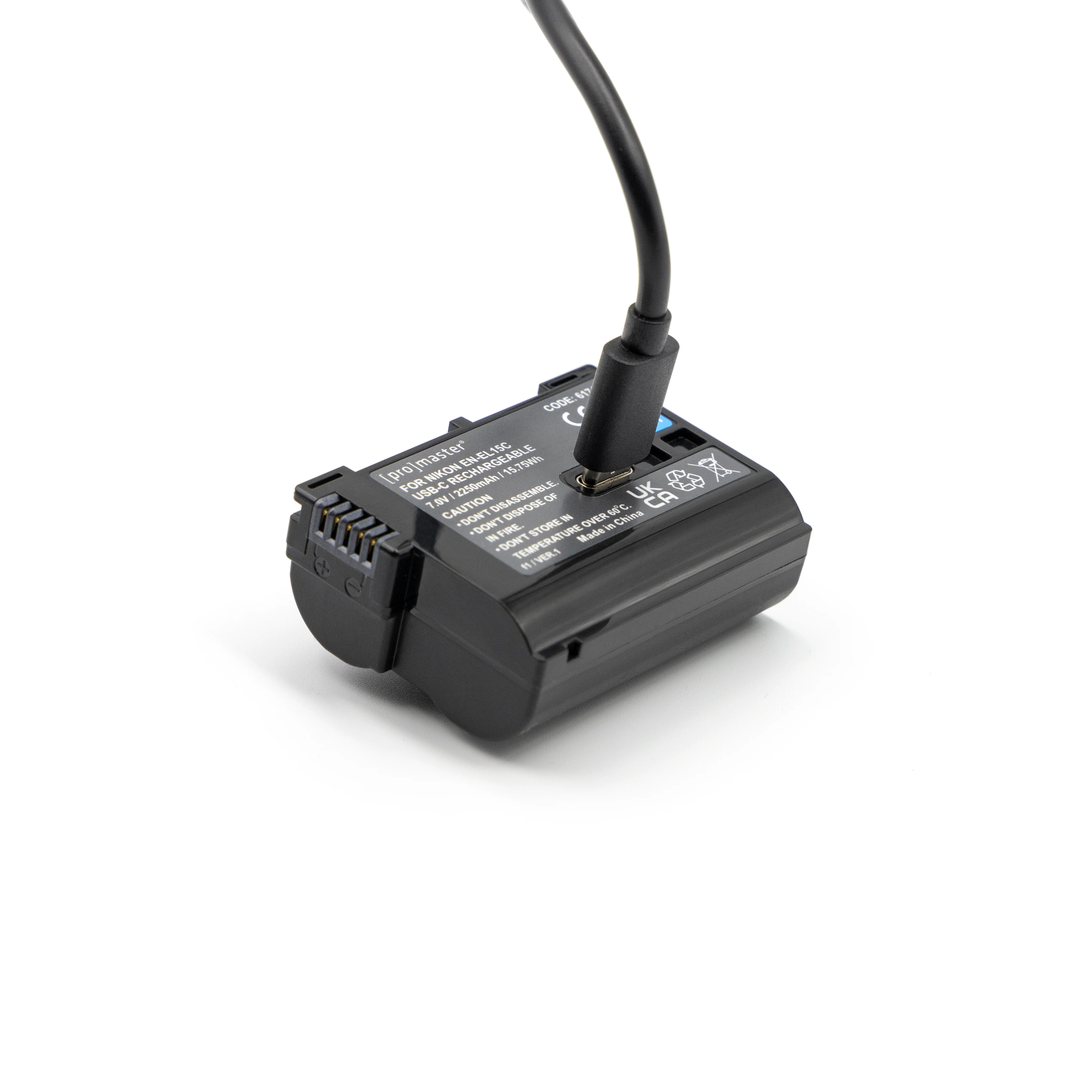 PRO Battery for Nikon EN-EL15c w/ USB-C Charging (61740)
