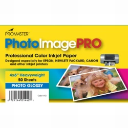 PRO INKJET PAPER (4X6, 50 SHEETS) - GLOSSY (1442)
