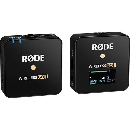 Rode GO II Wireless single microphone Kit BLACK