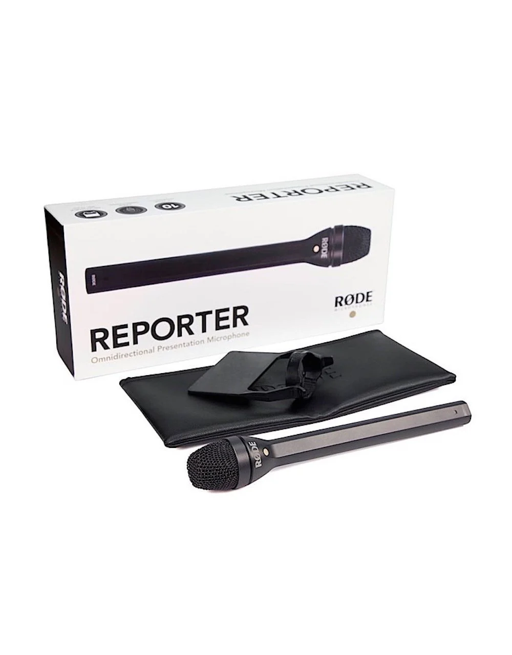 Rode Reporter Omnidirectional Handheld Interview XLR Microphone - Image 2