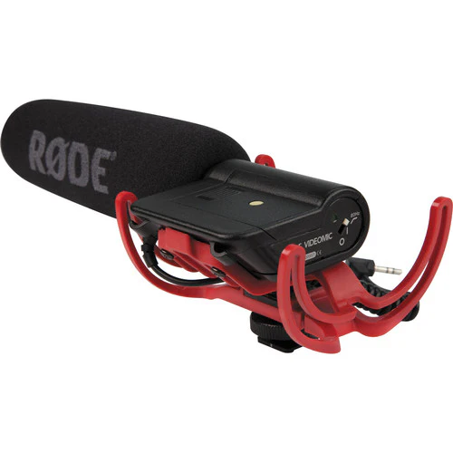 RODE VIDEOMIC W/RYCOTE LYRE SUSPENSION SYSTEM