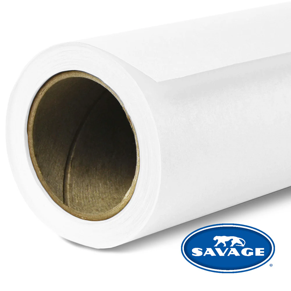 SAVAGE PAPER BACKDROP 53 -SUPER WHITE