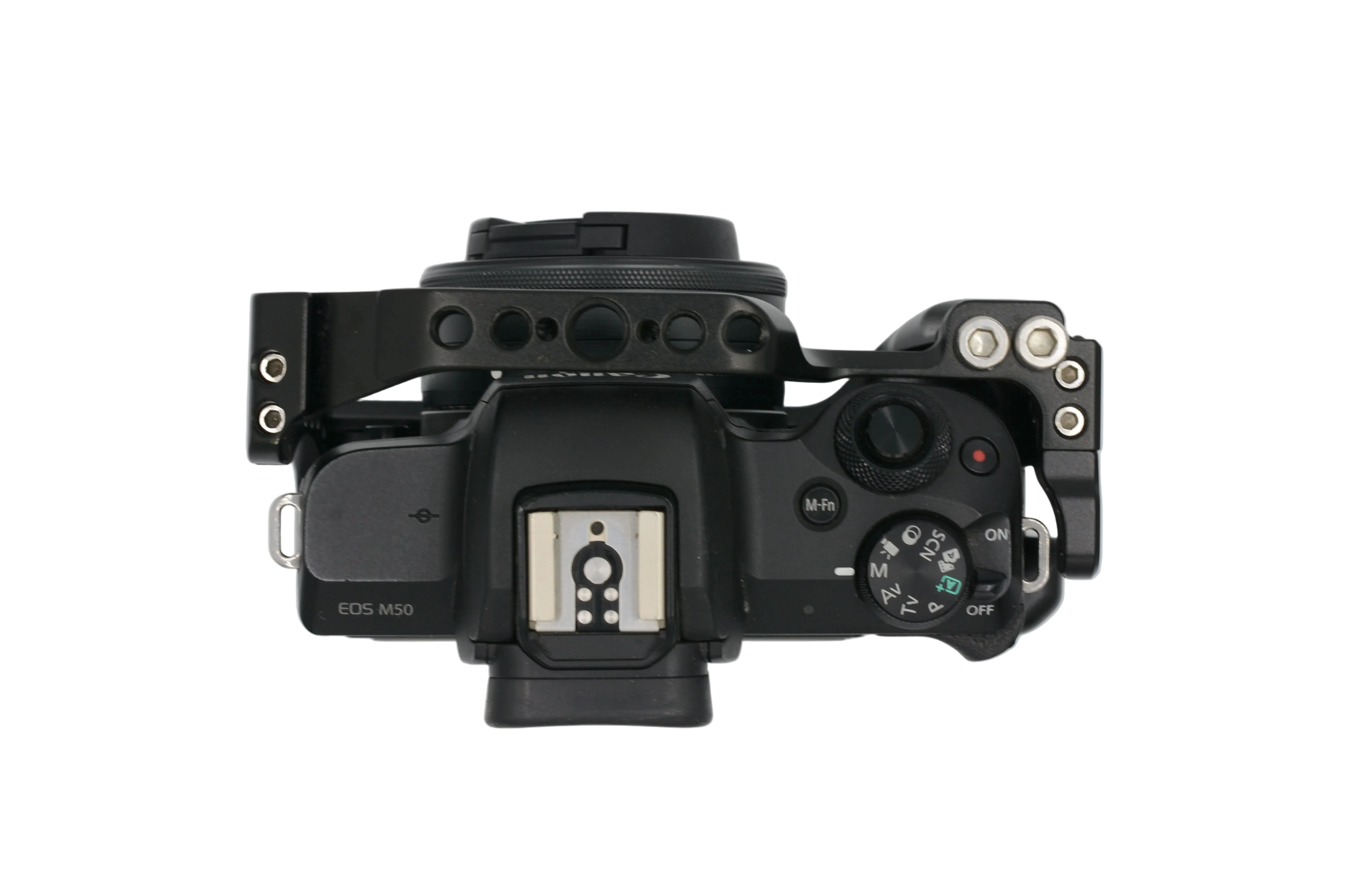 Used Canon M50 w/ Canon EF-M 22mm f/2 STM & Canon EF-M 55-200mm f/4.5-6.3 IS STM BODY SN:922030001097 - Image 5
