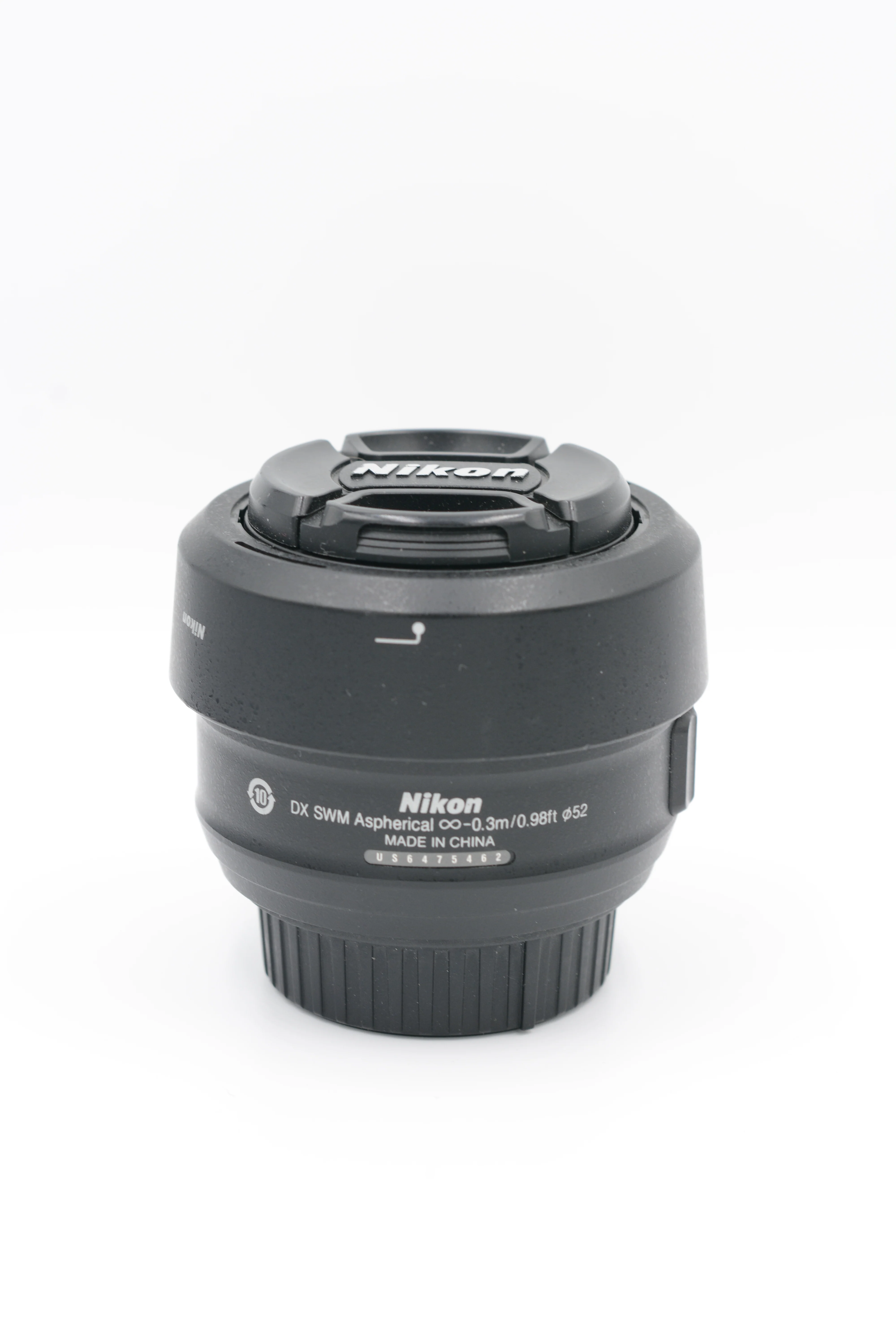 Used Nikon AF-S DX NIKKOR 35mm f1.8 G SN - US6475462 - Image 2