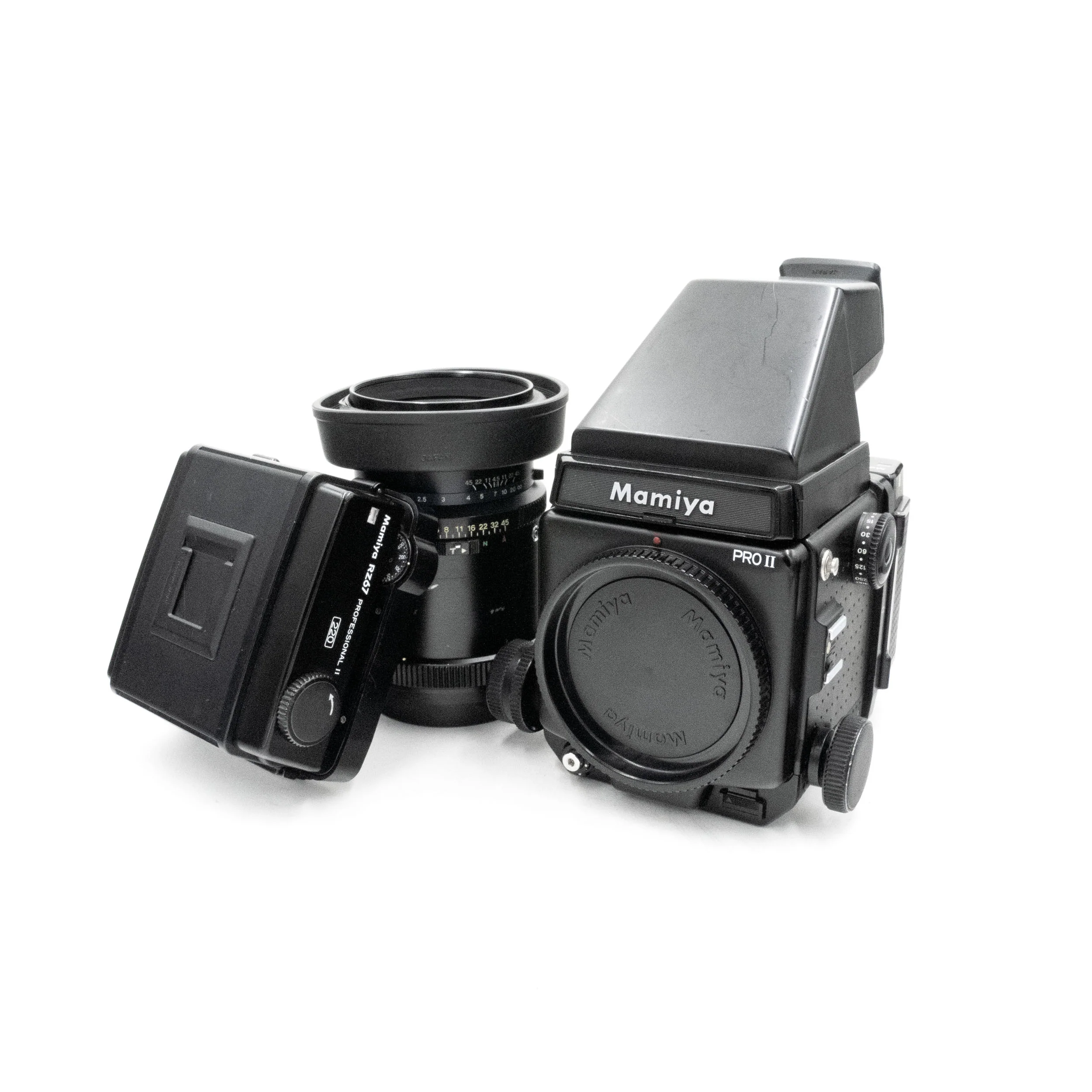 Used RZ67 Pro II w/Prism Finder & Mamiya-Sekor Z 180mm f4.5 - PC3351